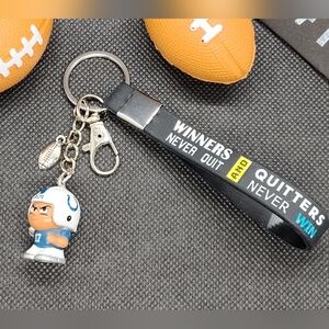 🏈 NFL COLTS #17 RIVERS TEENYMATES CUSTOM KEYCHAIN (B)
